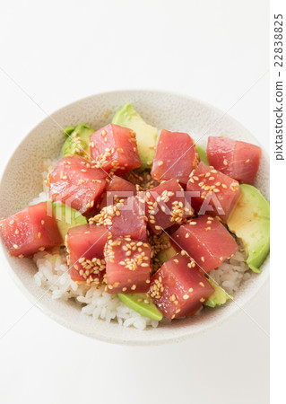 Pickled tuna bowl white back Pickled tuna bowl white back 22838825