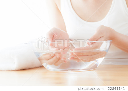洗臉，水，碗 22841141