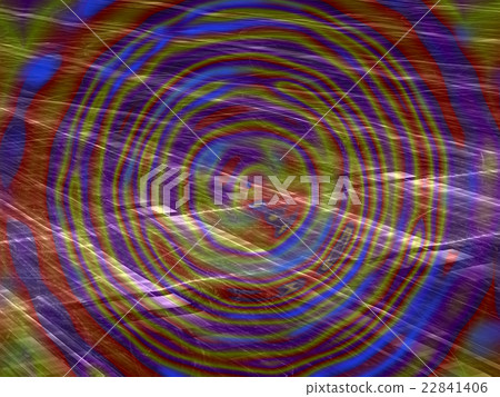 Abstract chaos ripples - digitally generated image Abstract chaos ripples - digitally generated image 22841406