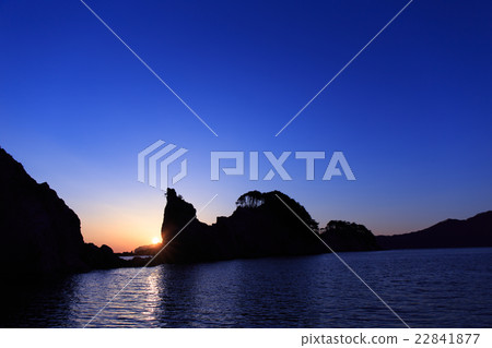 Jodogahama海灘的黎明 22841877
