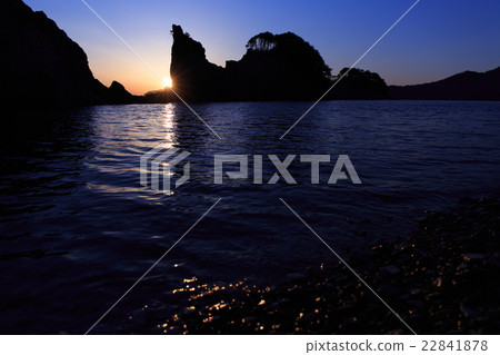 Dawn of Jodogahama Beach 22841878