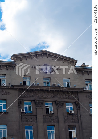 facade of the old house in Kiev 22844136