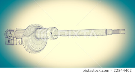 Shock car absorber Shock car absorber 22844402
