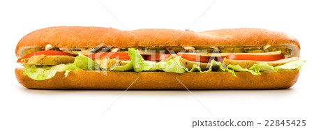 Sandwich with chicken Sandwich with chicken 22845425