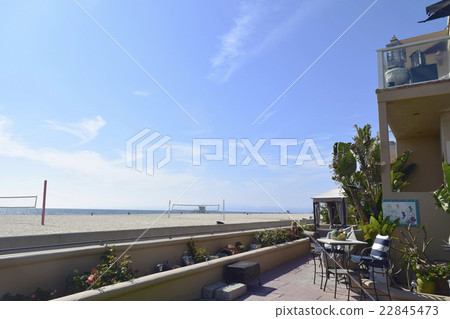 Hermosa beach seaside house beach chair and table Hermosa beach seaside house beach chair and table 22845473