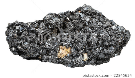 little cryslals of Perovskite mineral isolated little cryslals of Perovskite mineral isolated 22845634