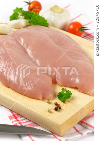 raw turkey breast fillets 22845710
