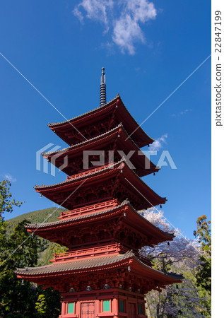 Five-story pagoda of Mt. 22847199