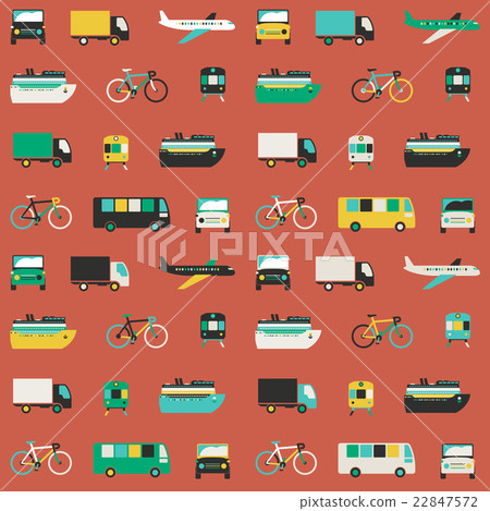Transportation seamless pattern 22847572