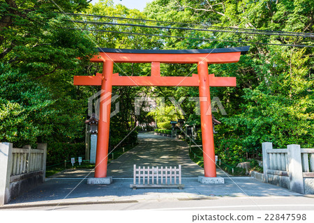 Inage淺間神社東口Torii Tori（千葉縣千葉市Inage-ku）截至2016年6月 22847598