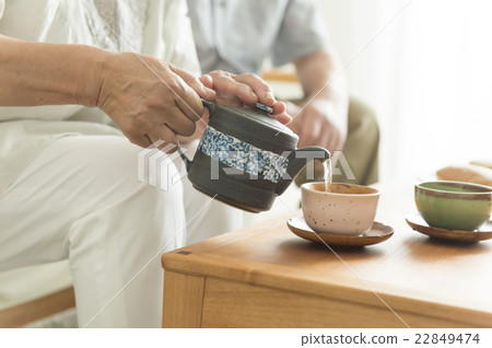 高級夫婦喝茶 高級夫婦喝茶 22849474