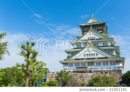 Osaka castle Osaka castle 22851191