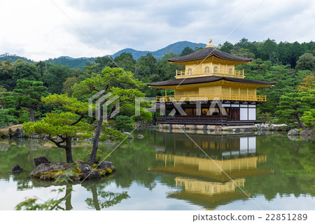 Golden Pavilion Kinkakuji Temple in Kyoto Japan 22851289