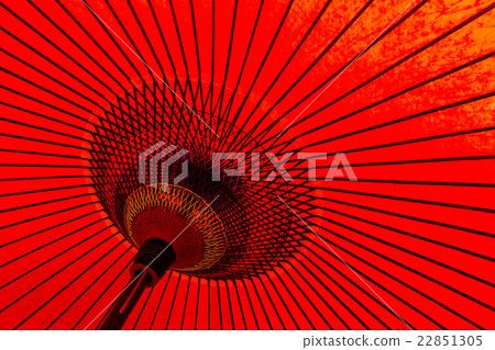 Japanese red umbrella Japanese red umbrella 22851305