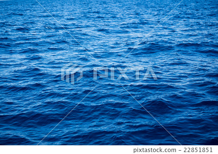 Blue sea surface Blue sea surface 22851851