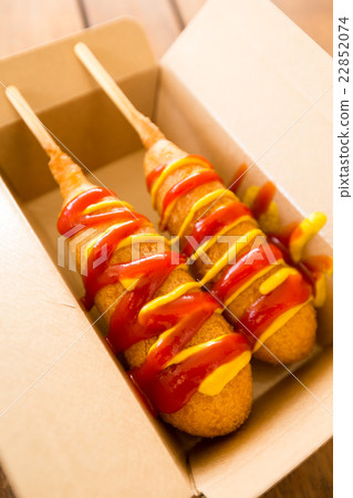 Corn dog take away Corn dog take away 22852074