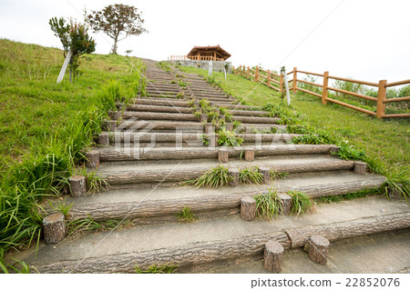 Stair in countryside 22852076