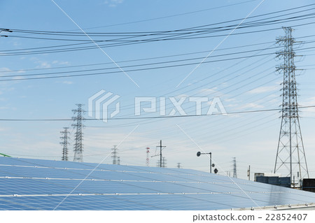 Solar panel and power tower 22852407