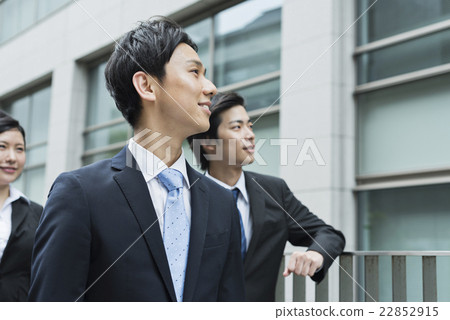 Stock Photo: new employee, business man, freshmen