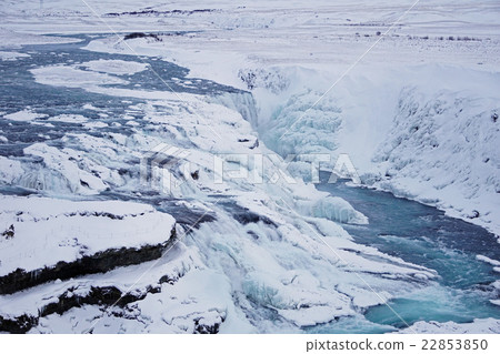 Waterfall of Iceland · Guttlefoss Waterfall of Iceland · Guttlefoss 22853850