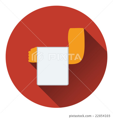 Waiter hand with towel icon - Stock Illustration [22854103] - PIXTA