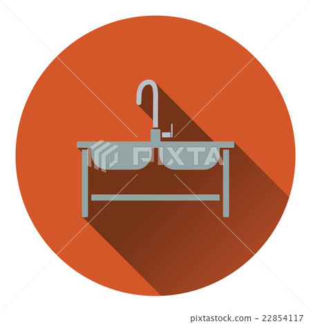 Double sink icon 22854117