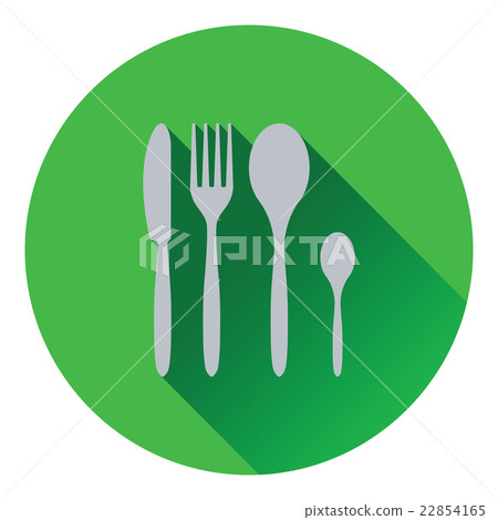 Silverware set icon - Stock Illustration [22854165] - PIXTA