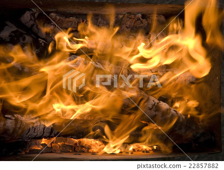 burning firewood burning firewood 22857882