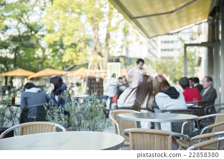 Cafe terrace 22858380