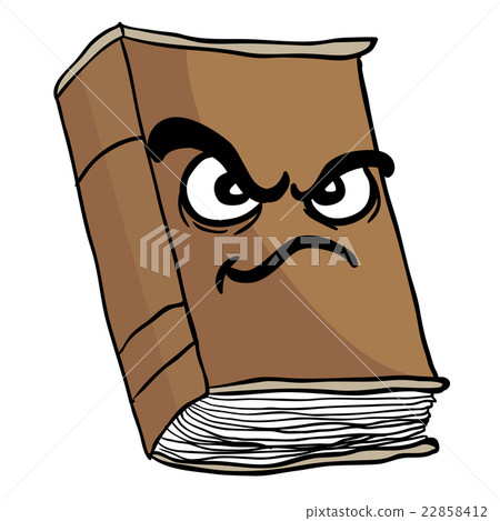 angry old book - Stock Illustration [22858412] - PIXTA