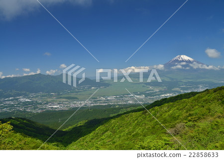 From Hakone Skyline Fuji Ohnohara and Susono City Skyline 22858633