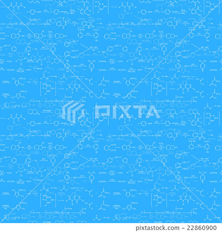 White recondite chemical equations and formulas 22860900