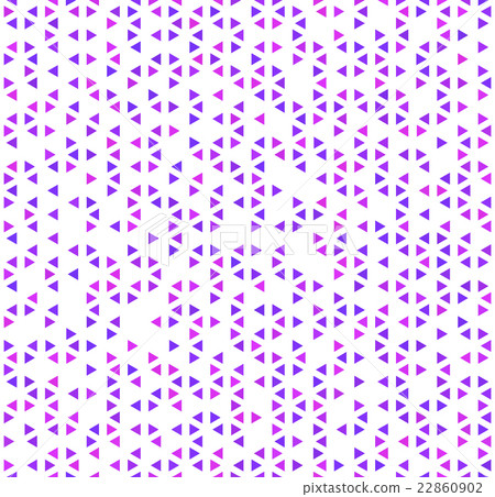 Cute purple triangles on white, abstract seamless Cute purple triangles on white, abstract seamless 22860902