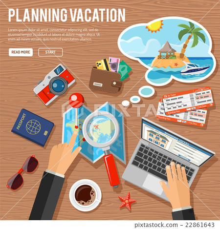 Planning Vacation Concept 22861643