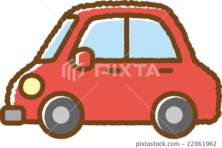 Car (red) - Stock Illustration [22861962] - PIXTA