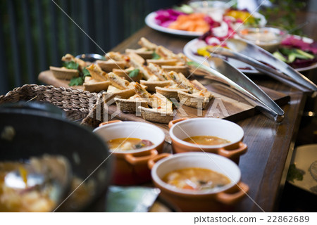 Buffet dishes 22862689