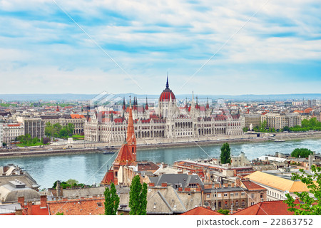 Panorama View on Budapest city Panorama View on Budapest city 22863752