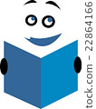 logo illustration student reading hte book 22864166