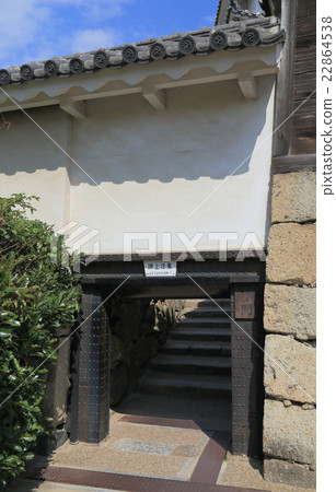 World Heritage Site "Himeji Castle" Oil Wall Left Honon 22864538