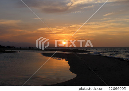 Kohamajima早晨風景風景 22866005