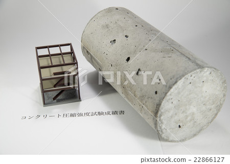 混凝土抗壓強度圖像 22866127
