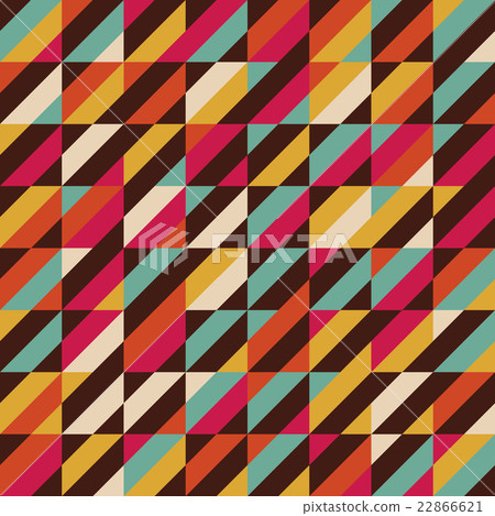 retro square pattern 22866621