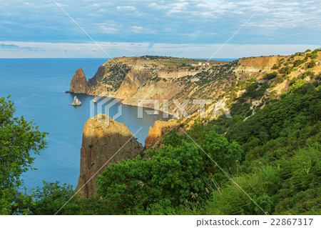 Beautiful Cape Fiolent. Beautiful Cape Fiolent. 22867317