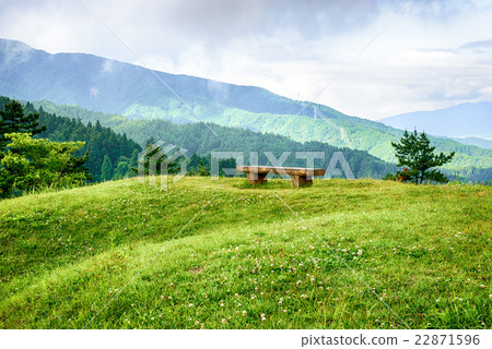 Bench on the hill Bench on the hill 22871596