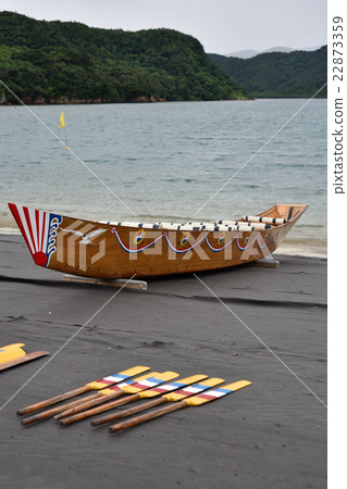 Sea God festival in the Shirahama area of Iriomote Island 22873359