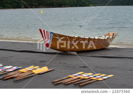 Sea God festival in the Shirahama area of Iriomote Island 22873360