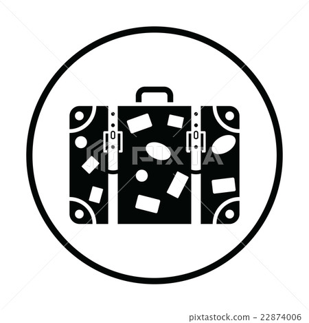 Suitcase icon 22874006