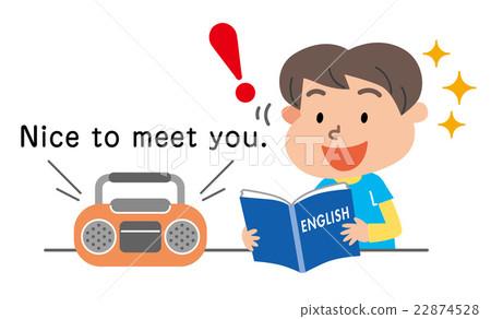 英語教學兒童插畫 22874528