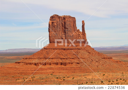 Original landscape of Monument Valley, USA Arizona 22874536