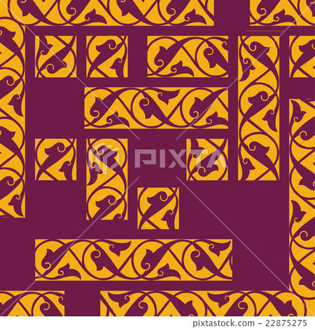Kyoto pattern - Stock Illustration [22875275] - PIXTA
